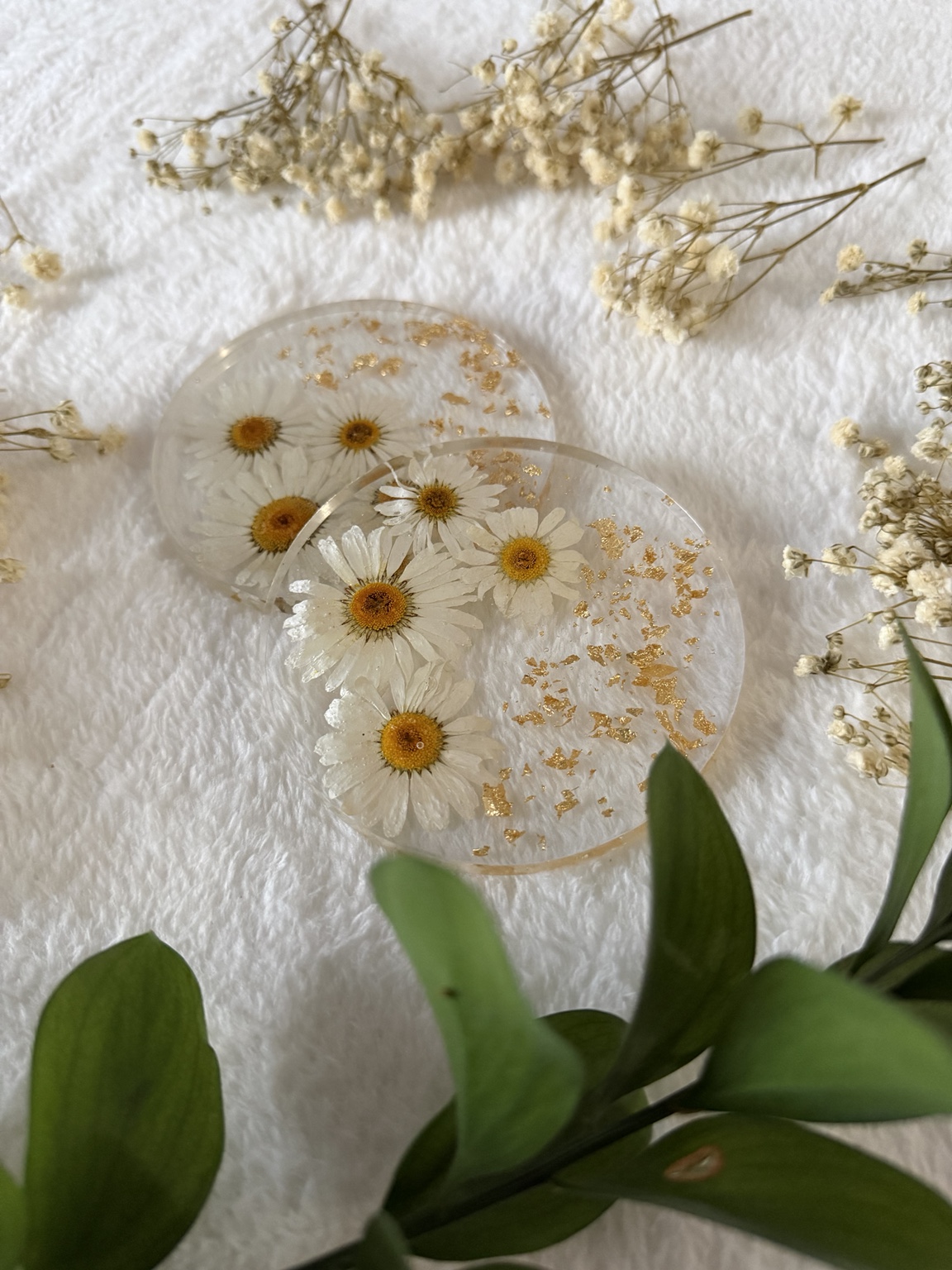 Dried Flower Coaster