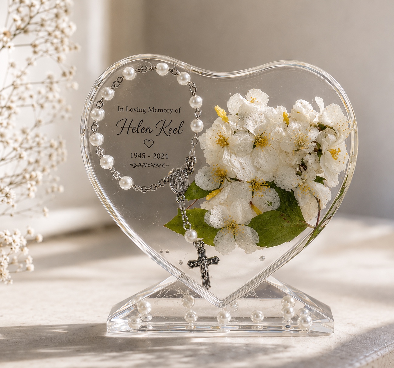 Memorial Heart Keepsake