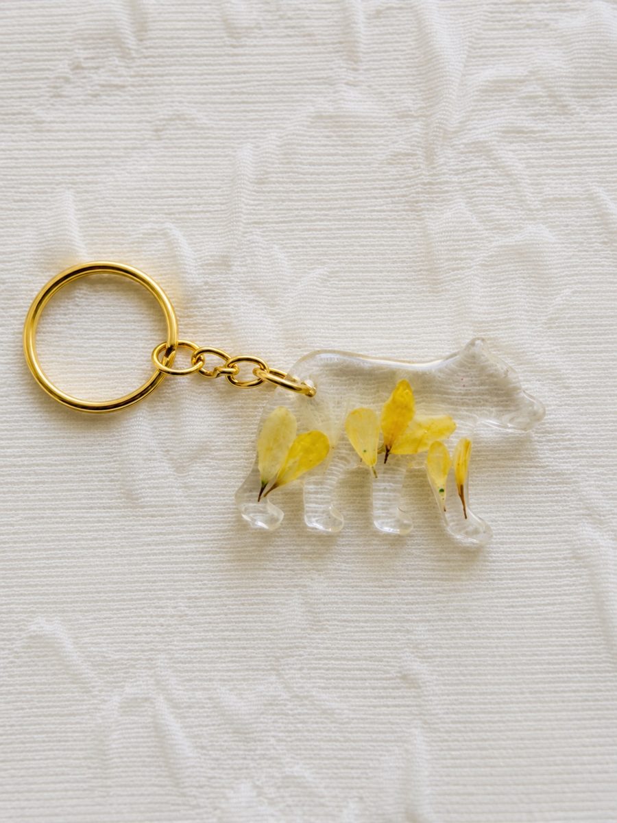 Personalised MOM letter keychain